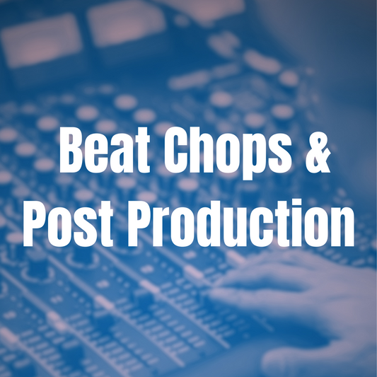 Beat Chops & Post Production / Special Fx (1 Song)