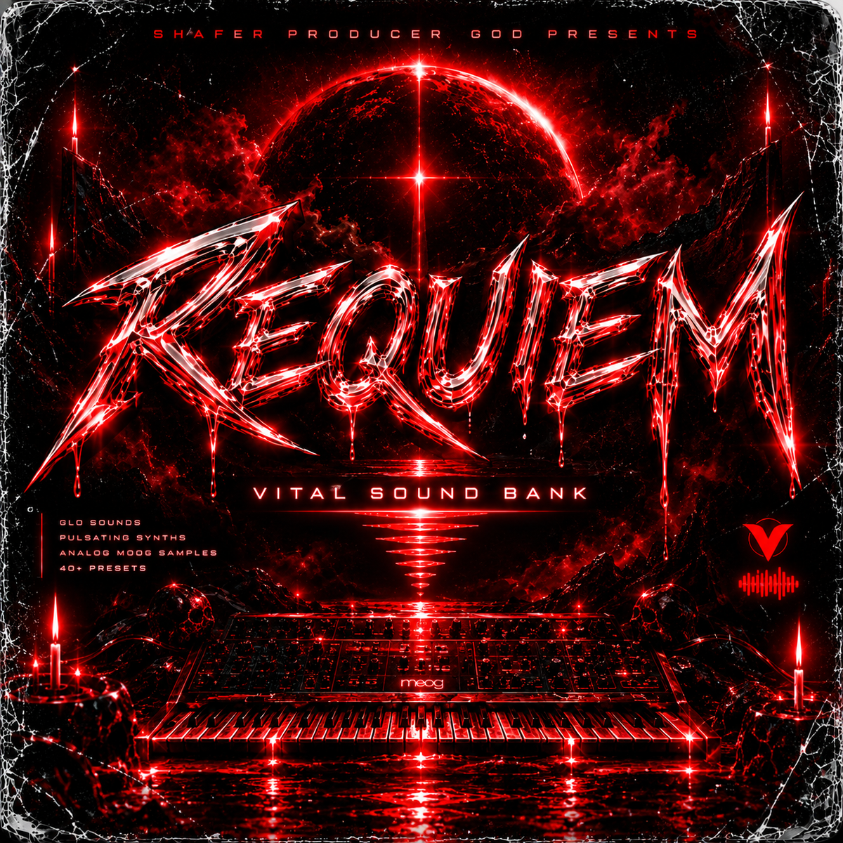 Requiem (47 Crazy Vital Glo Trap Underground Presets Made With Real Analog Synths)